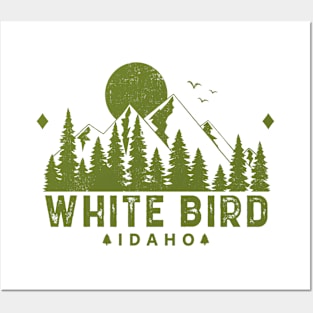 White Bird Idaho Mountain Souvenir Posters and Art